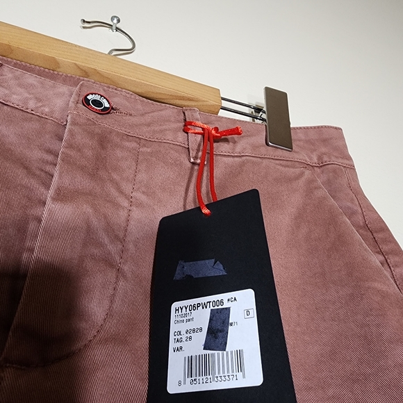 ROBERTO CAVALLI SPORT pastel pink casual gabardine pants - Picture 8 of 10